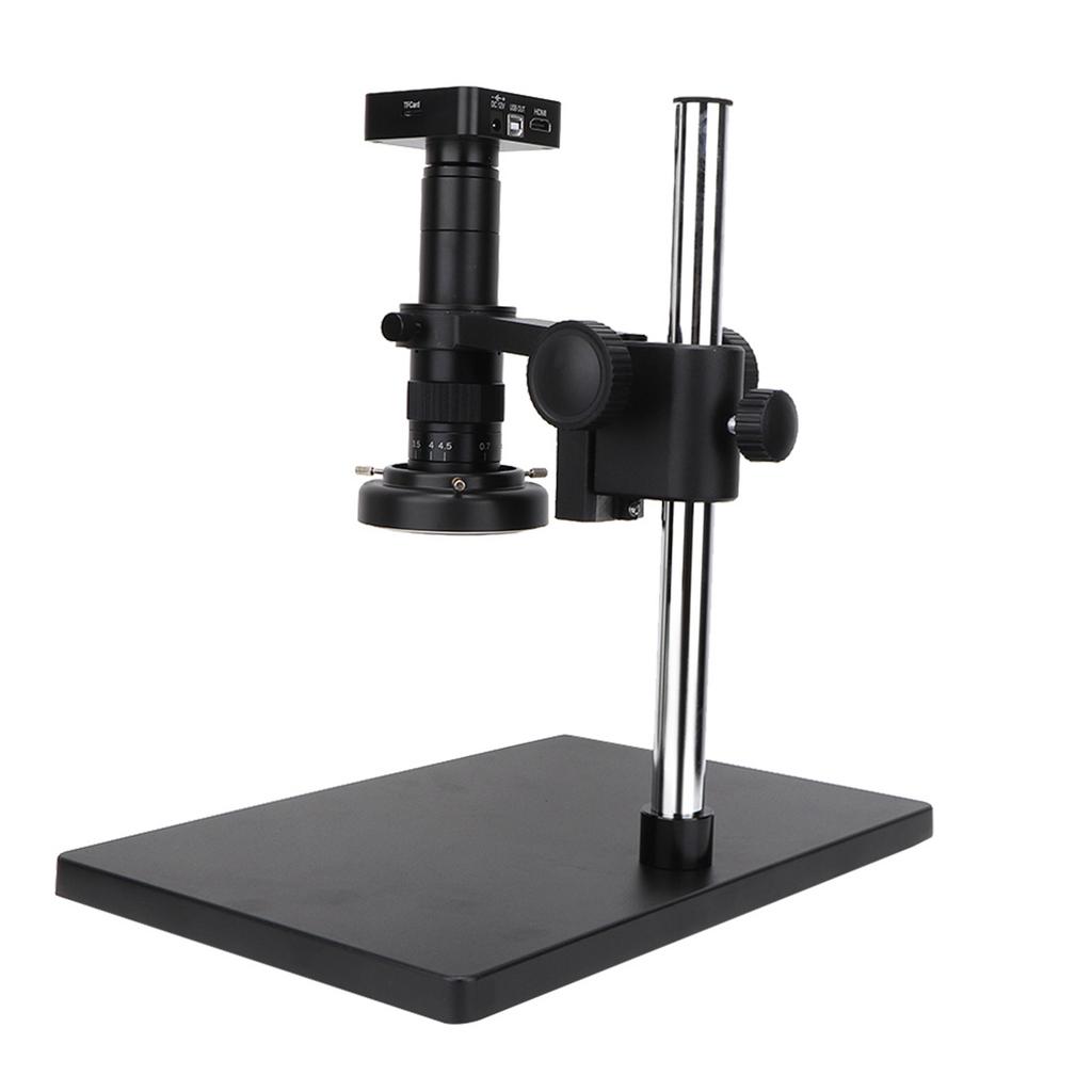 Full Set 34MP Digital Industrial Soldering Microscope Camera HDMI USB Outputs100