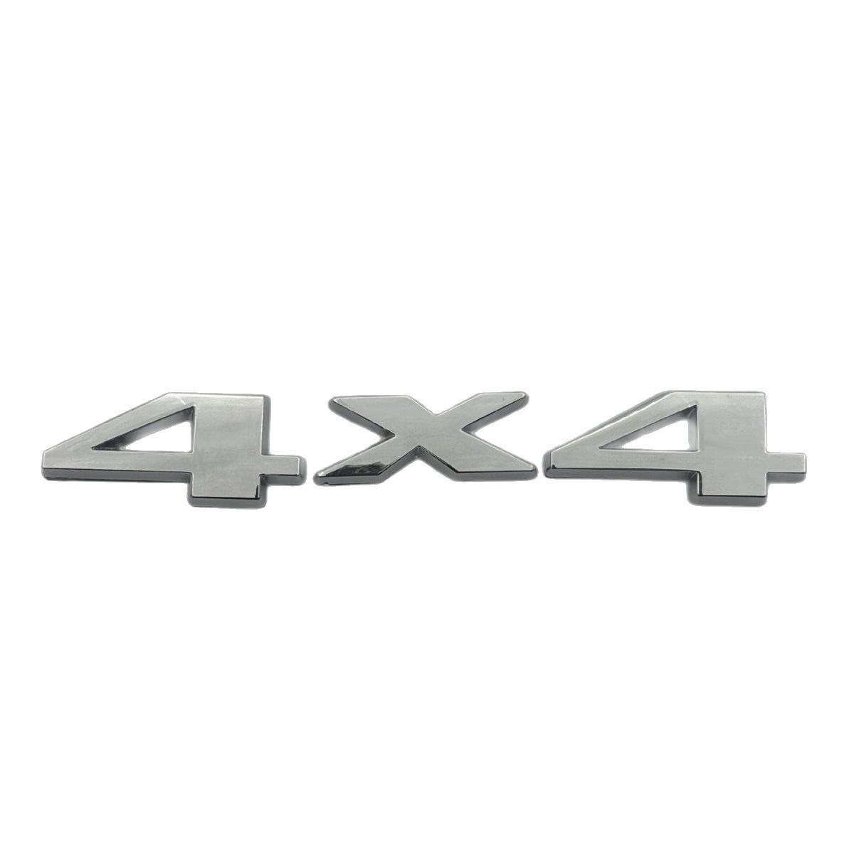 

2 pcs Car Styling Metal Car Trunk Badge Stickers For 4X4 Limited Letters Emblem Logo Car Accessories