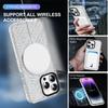 For IPhone16 Splash Ink Magnetic Phone Case for Apple 15pro Colorful 14 Skin-feel Mobile Phone Protective Case
