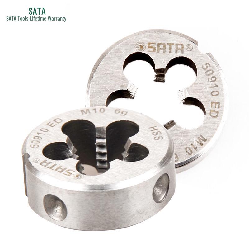 SATA High-Speed Steel Coarse Thread Round Die