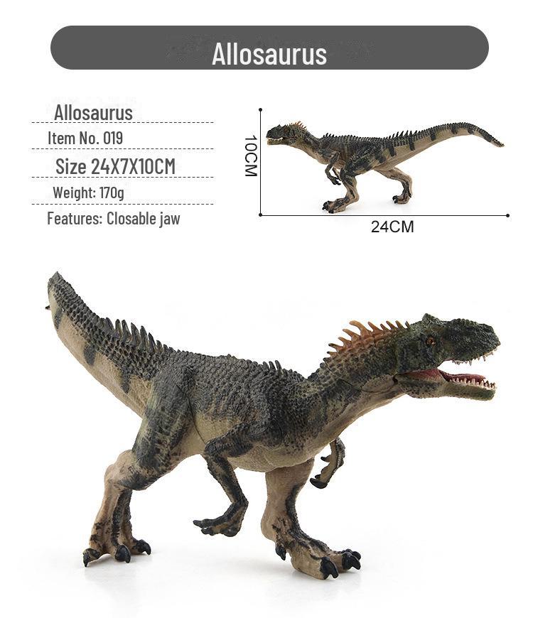 Jurassic Dinosaur Model Collection: Tyrannosaurus, Dilophosaurus & More