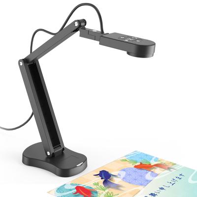 Gawervan Dokumentenkamera Kalligraphiekamera Tatsächlicher Projektor Web 8 Millionen Pixel Faltbares USB-Kameramikrofon Bildumkehrfunktion Kommt mit