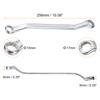 1/2pcs 45-Degree Offset Box End Wrench 12 Point Metric CR-V Double Box End Wrench Long Offset Torx Box Wrench for Repair Tool