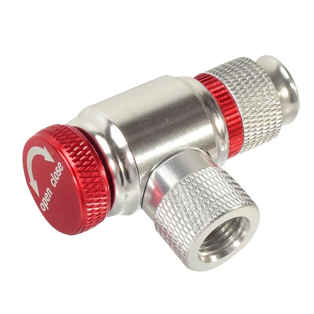 Bicycle Accessories Riding Emergency CO2 Cylinder Pump Gas Nozzle Fast Inflator Head Adapter