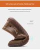 2026 Herren Sandalen mit großen Kreuzriemen aus echtem Leder - Atmungsaktiv, Lässig, Perforiertes Design