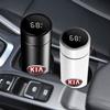 500ml Nerezový Hrnček s Emblémom Auta Inteligentný Teplotný Hrnček Hrnček na Kávu Pre KIA Rio Ceed Sportage Sorento k2 k3 k4 k5 k6 K7 K8 Soul Opeima