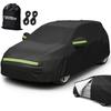 Housse De Protection Auto - FAVOTO - Berline - Imperméable - Coton - 465x170x150cm - Noir