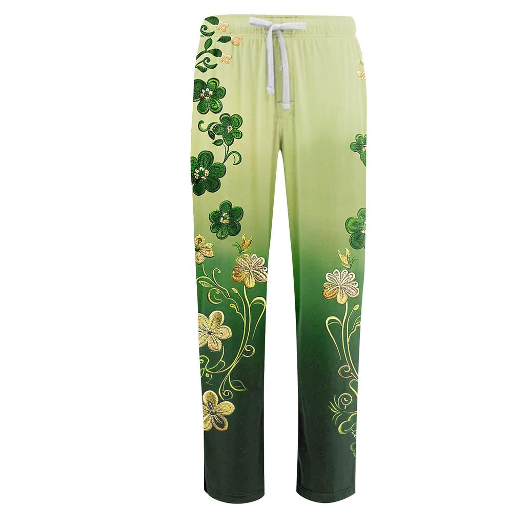 Men's St. Patrick's Day Print Home Sleep Pants