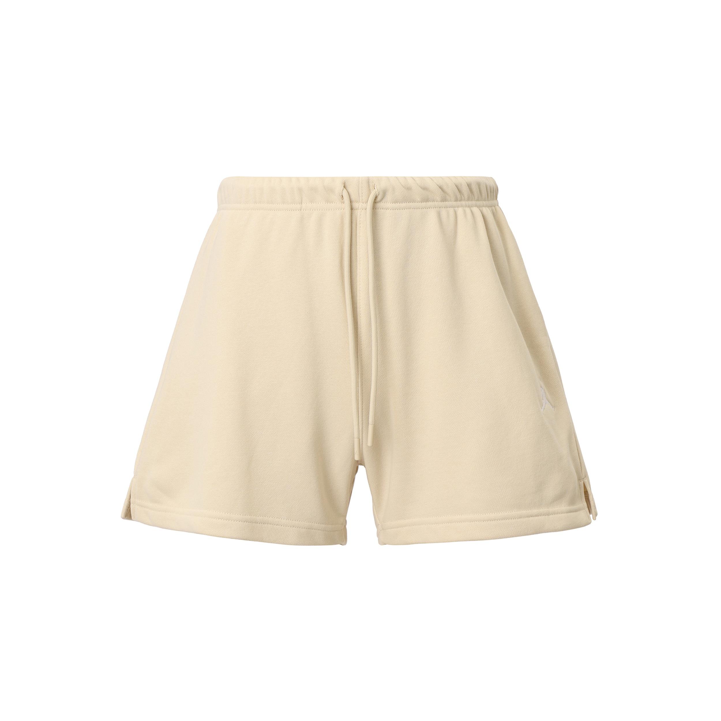 (WMNS) Air Jordan Brooklyn Fleece Shorts Asia Sizing Light Brown Women s HJ1366-203 L