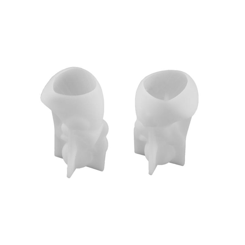 

2Pcs 3D Angel Silicone Moulds DIY Handmade Angel Plaster Resin Moulds with Heart Star Design Sculptures Craft