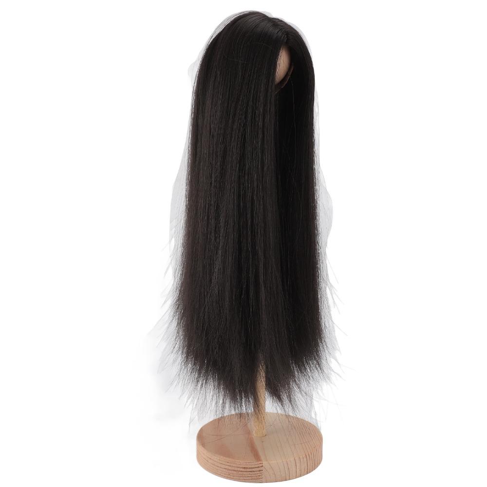 Soft Ball Jointed Doll Wig Trimmable 1/4 Doll Wig Doll Accessories Doll Wig Playing Use
