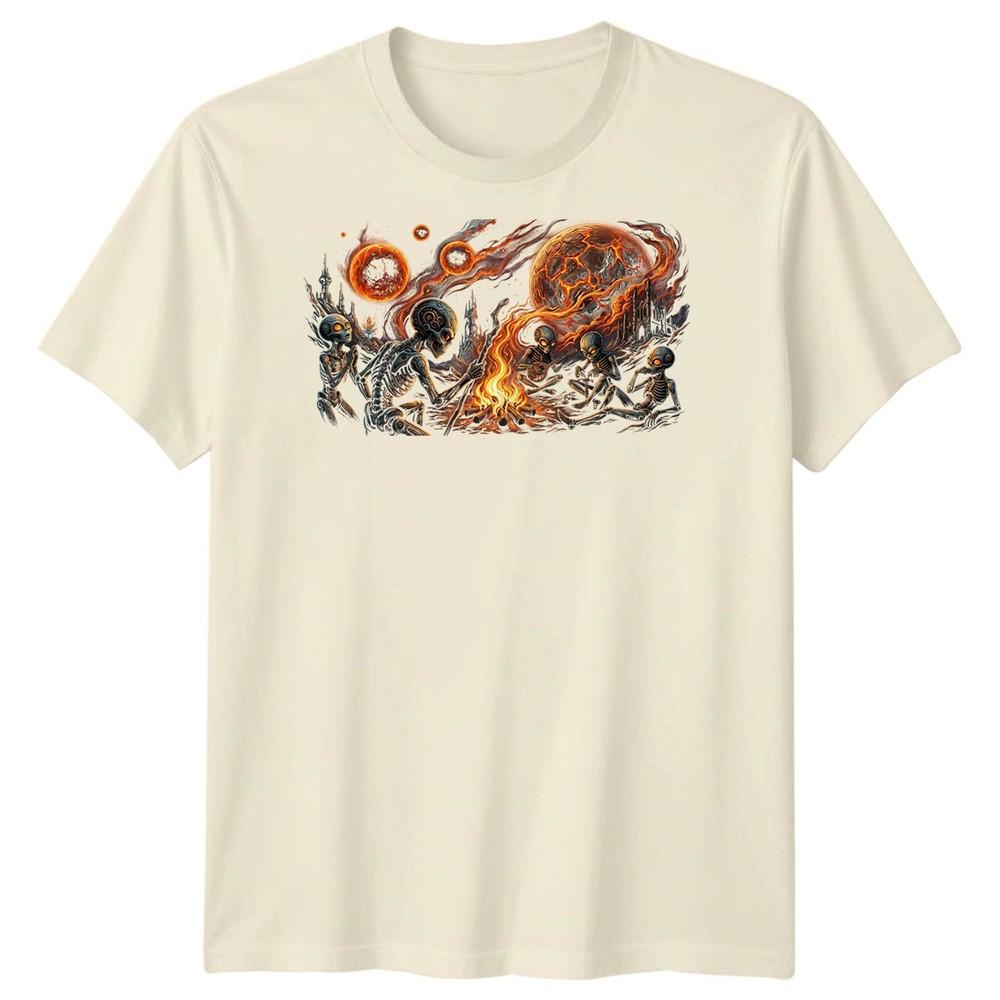 Alien Camping Unisexs T Shirt Ufo Et Adventure Night Area Trip