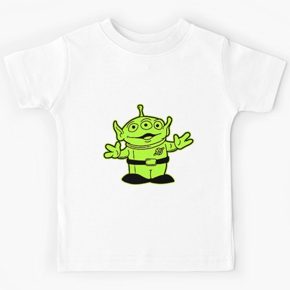 Toy Story Big Pizza Planet Alien Left Chest Kids T-Shirt 150