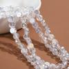 100pcs Crystal Stone Beads Rondelle Austria Faceted Loose Spacer Round Beads for Jewelry Making DIY Necklace Bracelet Wholesale