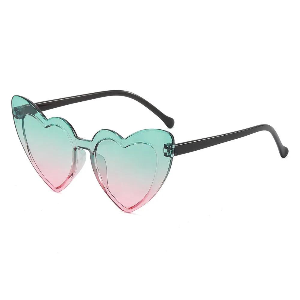 

Heart,shaped Sunglasses For Children, Cute And Sun,protective. One Size зелений