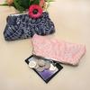 Coin Purse with Kiss-lock Closure