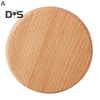 Cup Coaster Non Slip Versatile Wooden Beverage Drinking Coffee Coaster Kitchen Supply