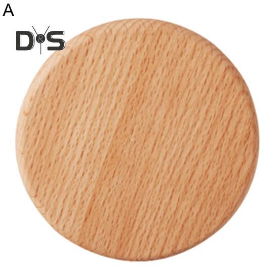 Cup Coaster Non Slip Versatile Wooden Beverage Drinking Coffee Coaster Kitchen Supply