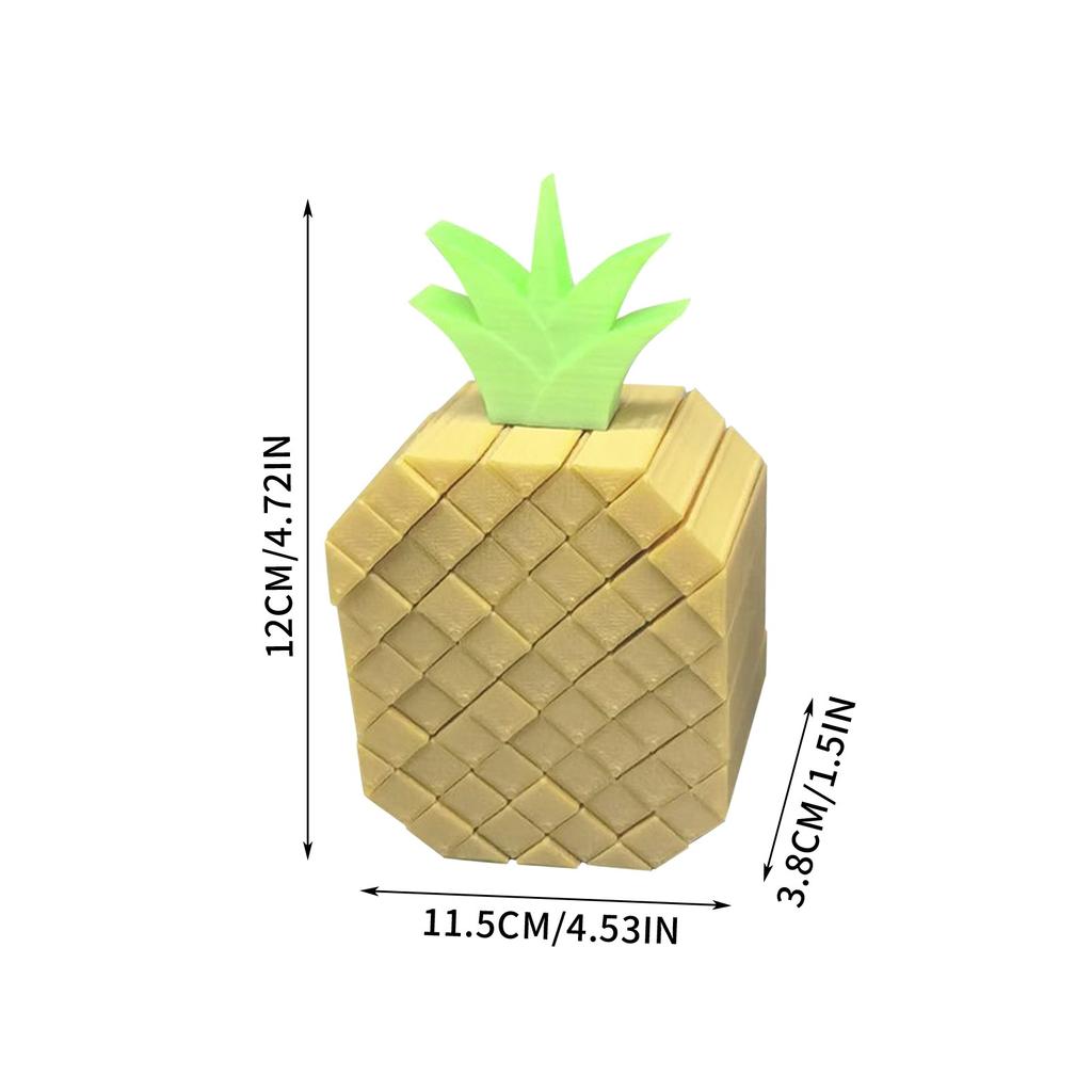 3D Printing Decompression Pineapple Toy Desktop Ornament
