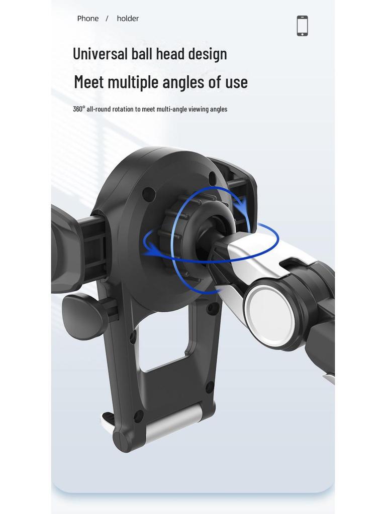 Drehbarer Handyhalter mit Saugnapf für das Auto mit Parkschild