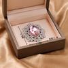 Luxury Crystal Flower Brooch: Exquisite Retro Palace Style for Women