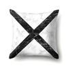 Polyester Pillow Case Automobile Decoration Home Printed Pillow Case Waist Cushion Cover Car Cushion Head Cushion Cover
