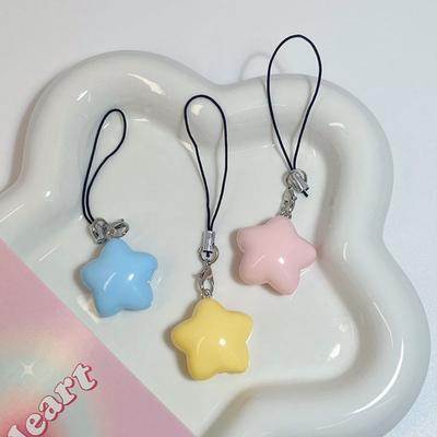Star Star Phone Strap Phone Lanyard Mobile Phone Chain Phone Hanging Rope  Girl Jewelry