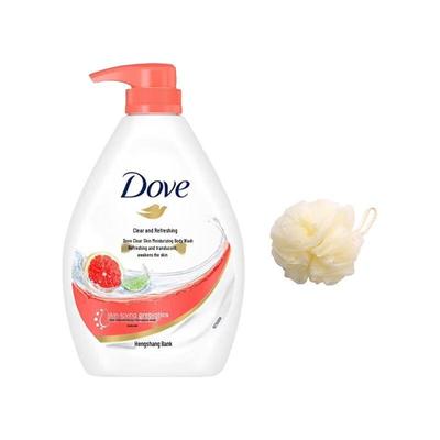 Purifying & Refreshing Body Wash with Bath Puff