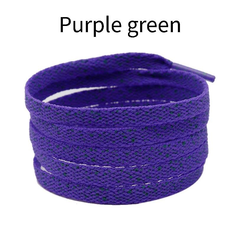 1Pair Ink Splash Rope Shoelace 0.8cm Wider Laces for Shoes Casual Sneakers Flat Shoelaces 100/120/140/160CM Shoes Accessories