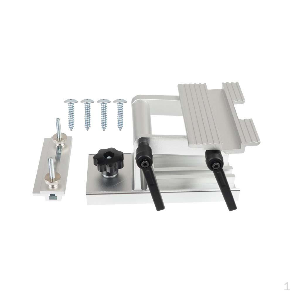 

Подставка для инструмента для шлифовального станка для моделей 6 и 8 дюймов, простая установка, алюминиевый сплав серебряный