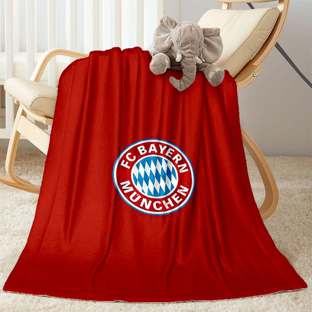 Bayern Munich Blanket Ultra-Soft Suitable for Office Livingroom Chair for All Seasons Warmthful Decor Gifts For Family Or Friends