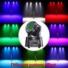 1/4PCS Moving Head Stage Lights 7x10W RGB Disco DMX Laser Bar Party Dance Birthday Wedding Christma effect Lamp Sound Control