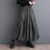 Plus Size High Waist Vintage Spring Autumn Casual Loose Long for Woman Skirts Womens Skirt