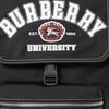 Burberry University Nylon Backpack Black Logo Print School Rucksack 80692651