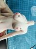 AIEK Scale Figure Super Flexible Breast Female Body Makeup No Pubic Compatible with TBLeague 1/6 Body, Seamless, Modification, Body, + 2-Hole Detail,
