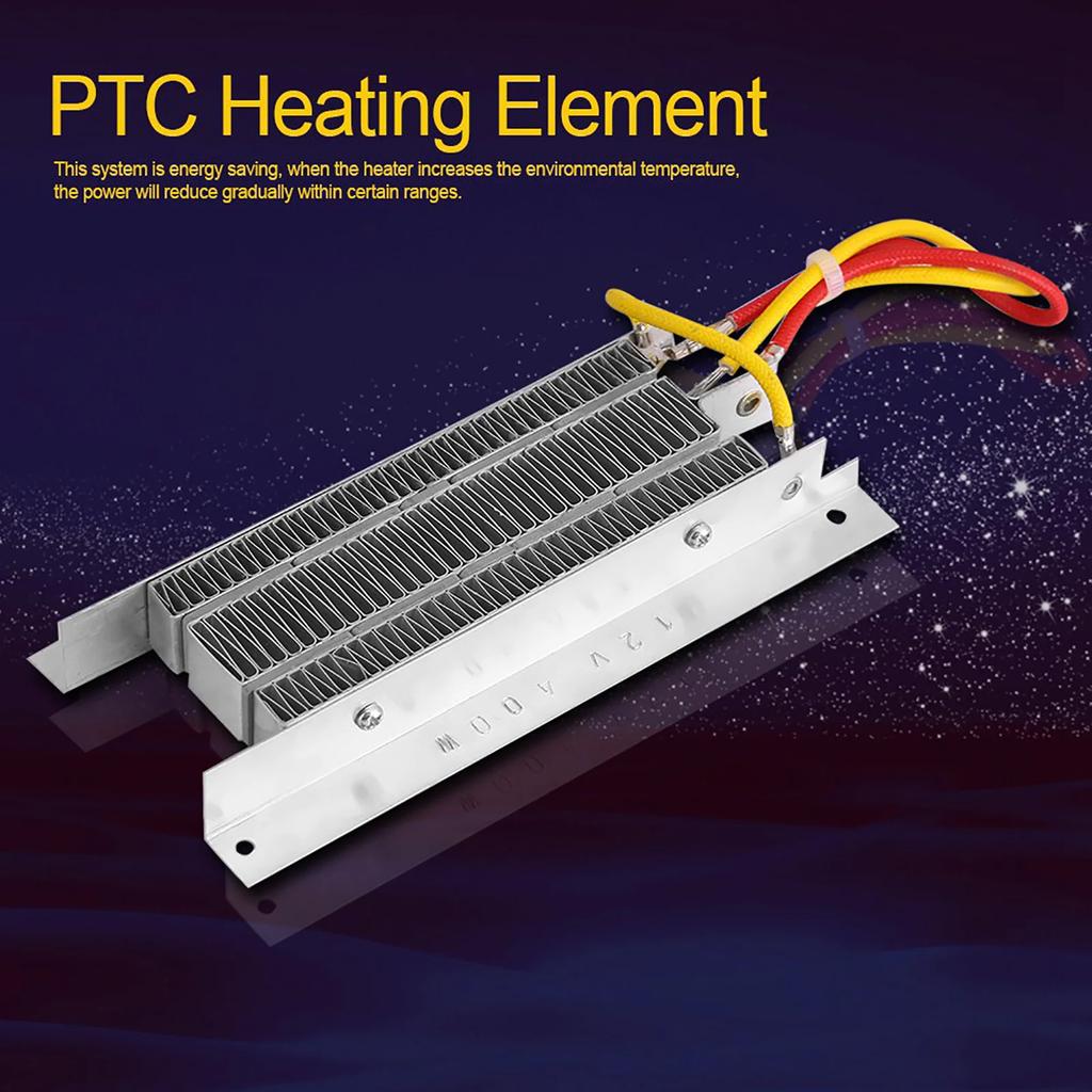 Air Heater Electric Heater Thermostatic Heater 12V 400W Electric Ceramic Heater Thermostatic Insulation  Heating Element