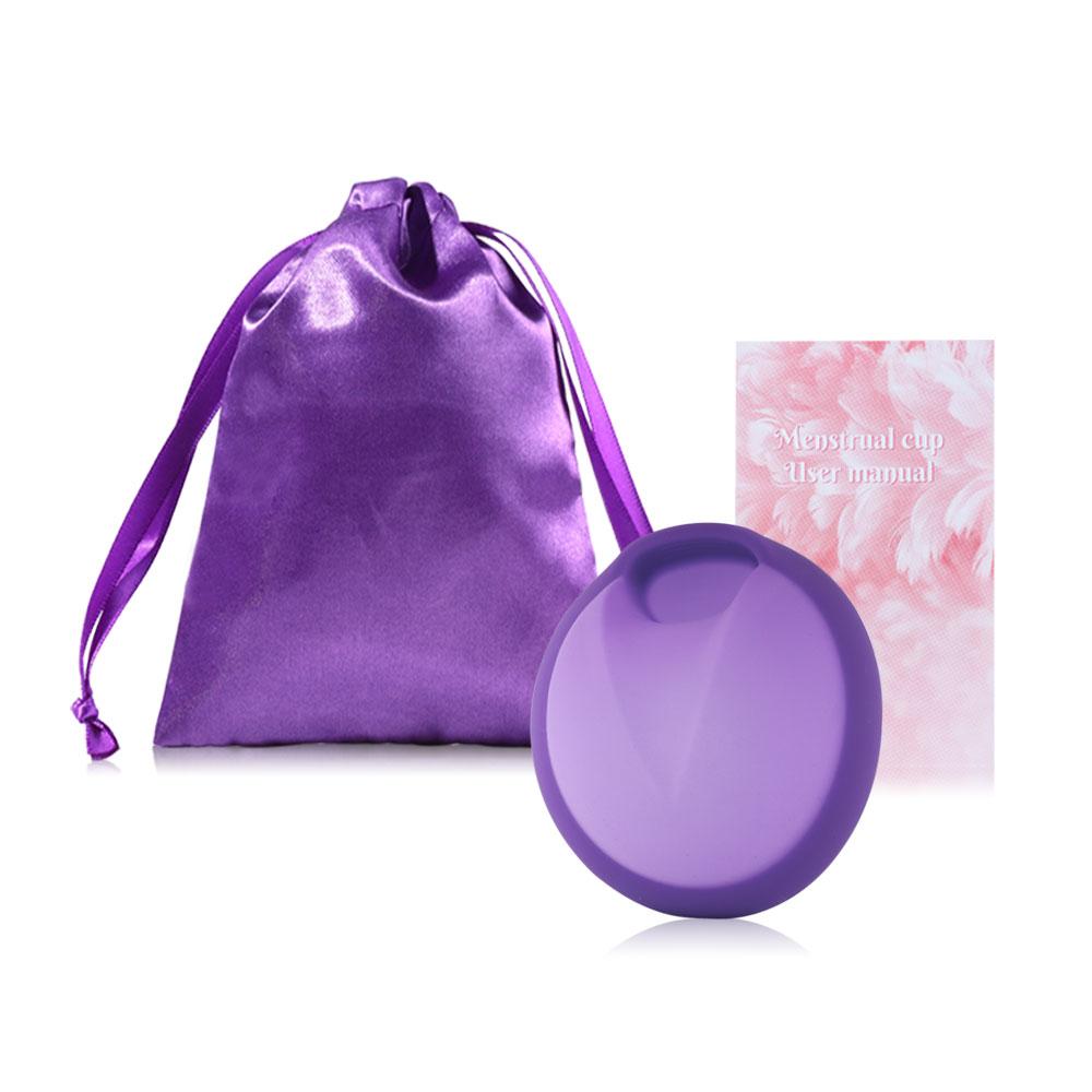 

Багаторазовий менструальний диск AneerCare. Силіконовий диск. Висока місткість для тривалого носіння протягом 12 годин. М’який, гнучкий, доступні 2 розміри 1PC - L фіолетовий