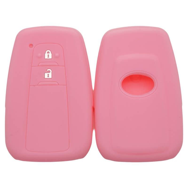 Toyota Two-Button Key Soft Silicone Case for Camry, RAV4, Corolla, Levin, Velanda