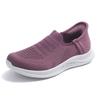 New spring one-pedal sneakers mother shoes widened middle-aged and elderly non-slip soft-soled walking shoes