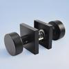 Black Door Knob with Deadbolt Adjustable Design Simple Installation Heavy Duty Modern Front Door Handle Deadbolt Set