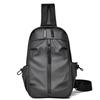 The Leather Men's Crossbody Bag Is Simple, Fashionable and Trendy. It's A Casual, Versatile and High-end Commuter Chest Bag