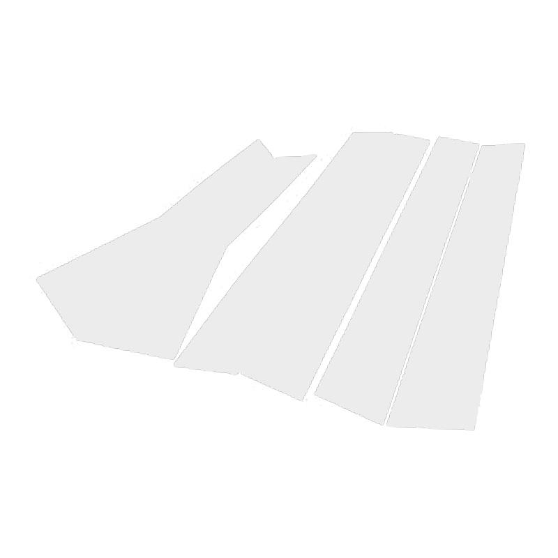6pcs Mirror Effect Car Door Middle Column Window Center BC Pillar Post Cover Fit for Honda BR-V DG3 2022-2024