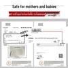 Self-Adhesive Nano Mesh Anti-Mosquito Screen - Breathable, No-Punch Installation