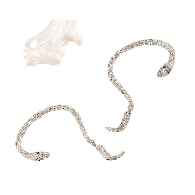 Twisted Ear Pendant Snake-shaped Earrings - Feminine Retro Creative Unique Small-scale Design Minimalist and Exquisite Ear Accessories