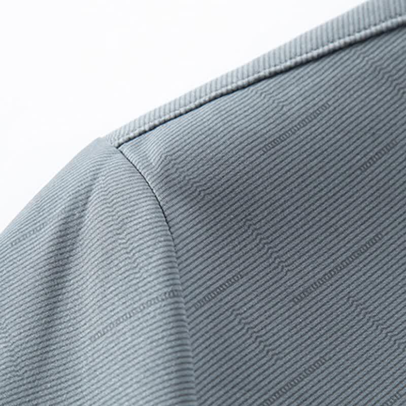 ROMON Men's Ribbed Collar Fall Casual Jacket