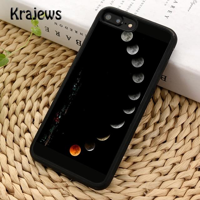 Moonlight Moon phases Phone Case Cover For iPhone 17 Air 16 15 14 plus 11 12 13 pro max coque Shell Fundas
