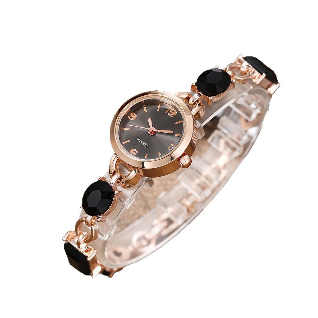 Minimalist Alloy Quartz Watch For Women With Elegant Jewelry Clasp For Fashion Gifts