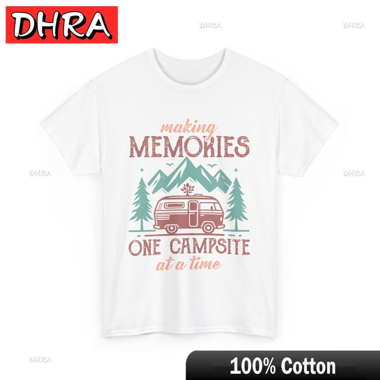 Explore More TShirt Making Memories One Campsite At A Time Shirt Hipster Tshirts Soft Y2K Chic Tshirts Chica for Gifts TShirt S