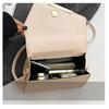 New Bling Rhinestone Faux Leather Shoulder Bag for Women, Chic Small Square Crossbody Purse, Sparkle Evening Handbag