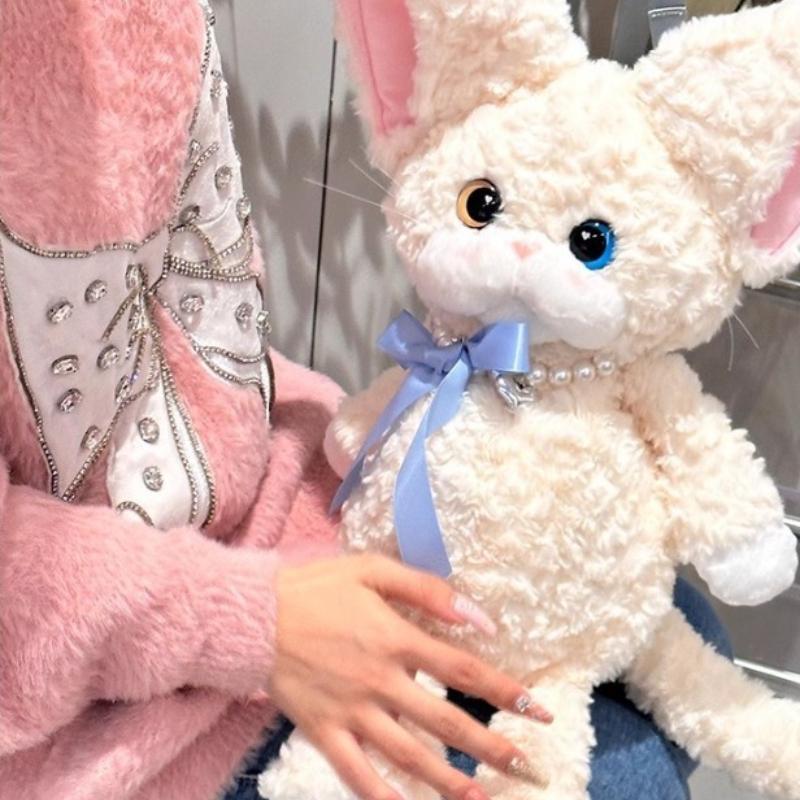 2026 German Cat Backpack Simulation Storage Bag for Girls' Birthday Gift Cute and Exquisite Shoulder Strap Adjustable Handmade